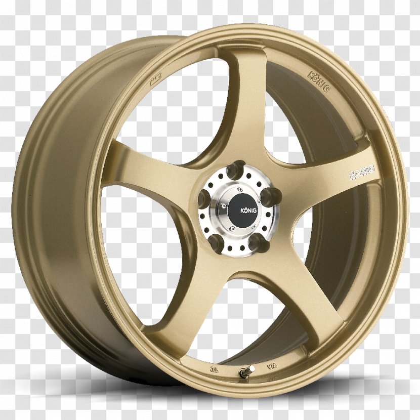 Car Rim Custom Wheel Tire - Carid - Gold Tires Transparent PNG