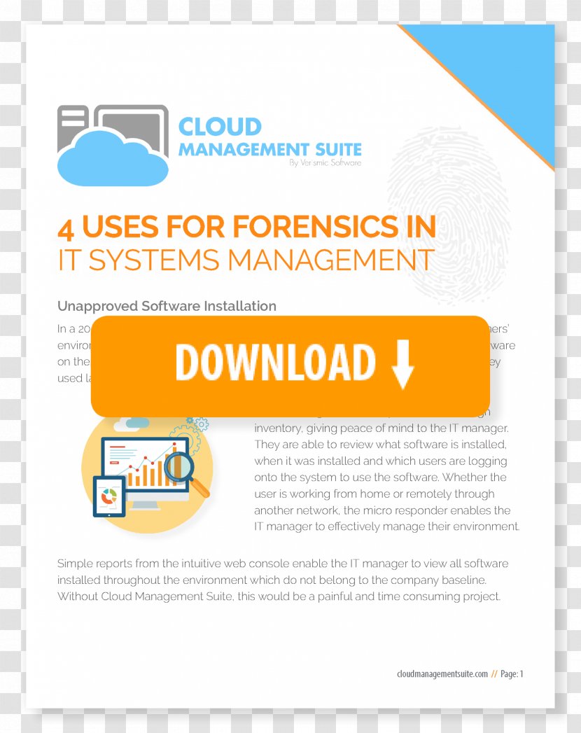 Cloud Management Organization Web Application - Brand - Forensics Transparent PNG