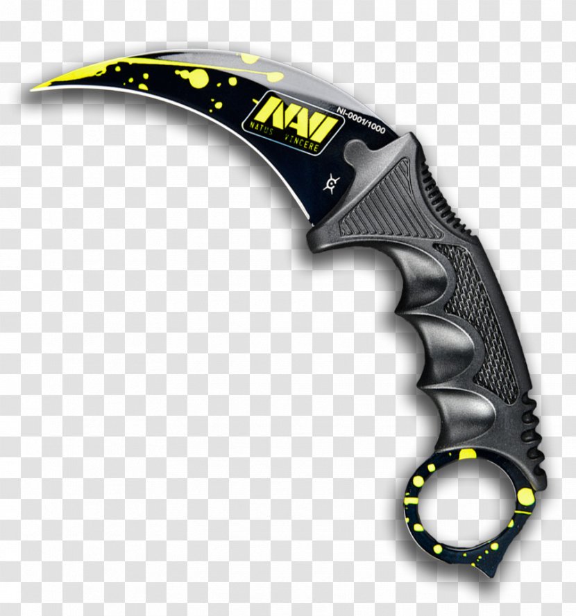 Counter-Strike: Global Offensive Knife Natus Vincere Hunting & Survival Knives Utility - Cold Weapon Transparent PNG