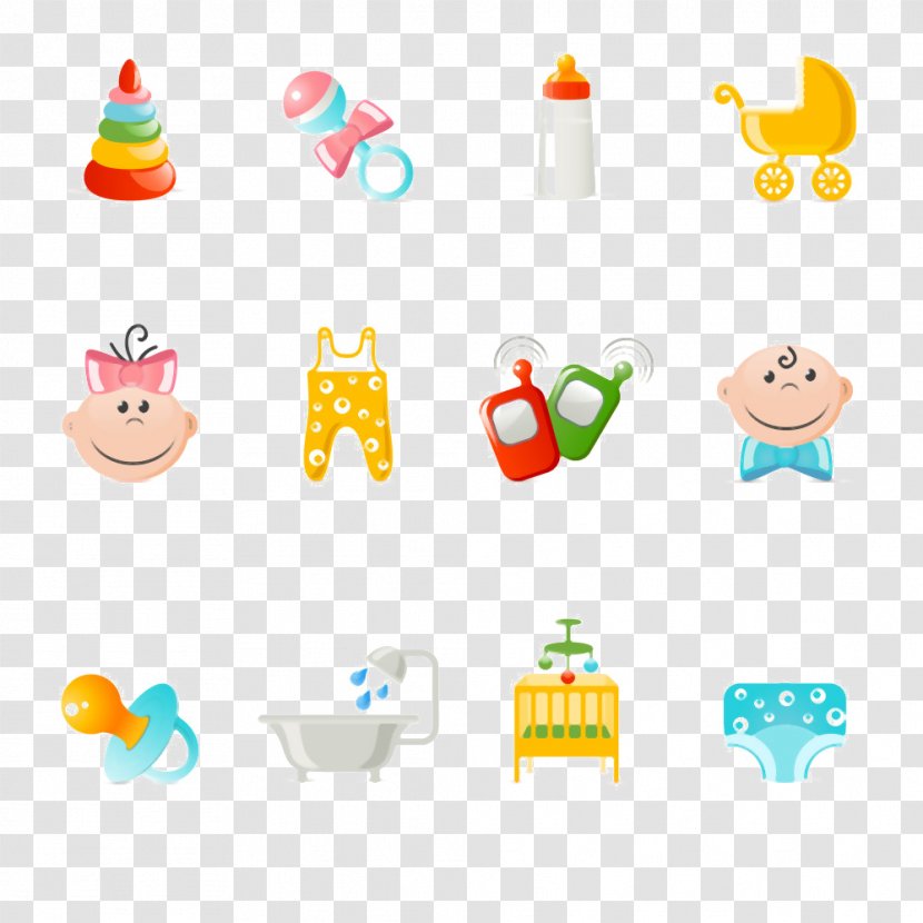 Infant Clothing Pacifier Illustration - Stock Photography - Cartoon Baby Transparent PNG