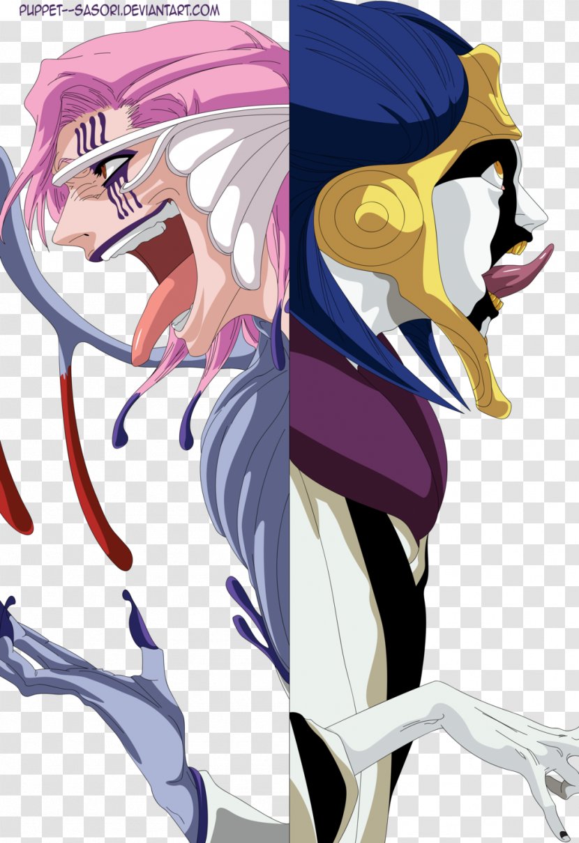 Mayuri Kurotsuchi Szayel Aporro Granz Nnoitra Gilga Ichigo Kurosaki Nel Tu - Watercolor Transparent PNG