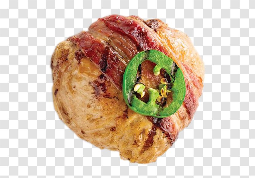 Cowboy Chicken Bacon Stuffing Grilling - Fried Food Transparent PNG