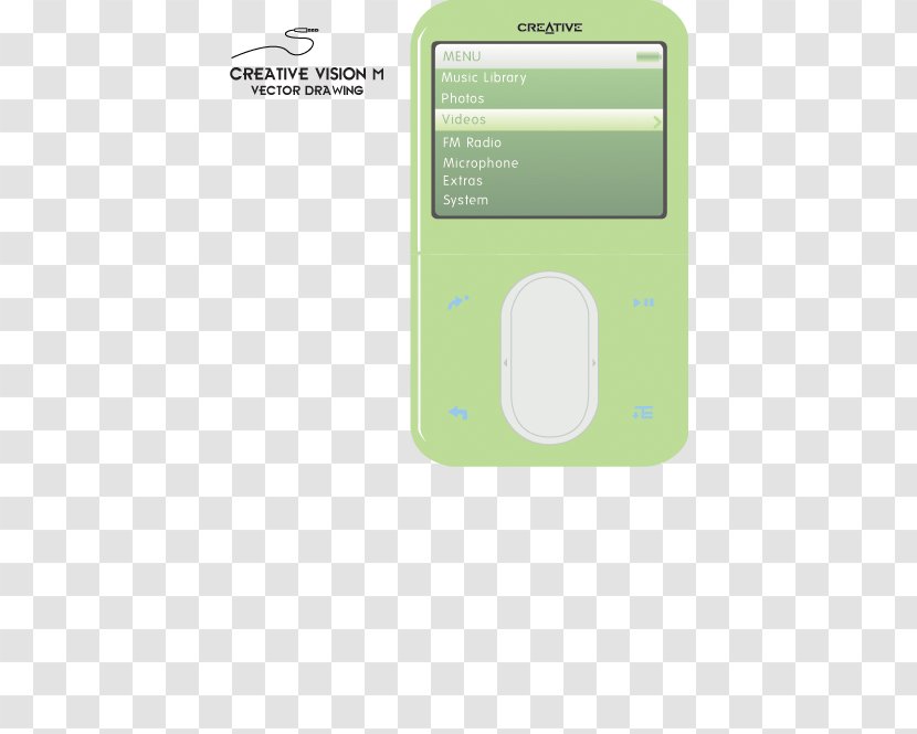 IPod Green - Electronics - Creative Vision Transparent PNG