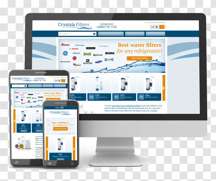 Responsive Web Design Page - Display Advertising - New Company Ad Transparent PNG