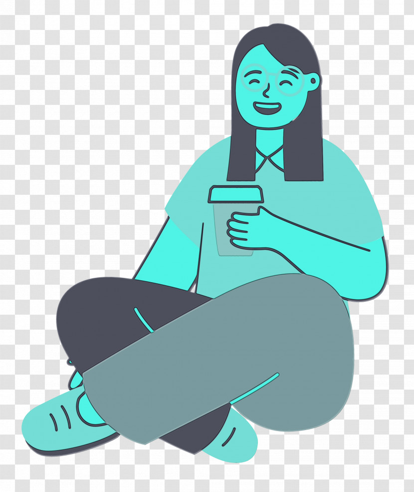 Cartoon Character Shoe Sitting Joint Transparent PNG