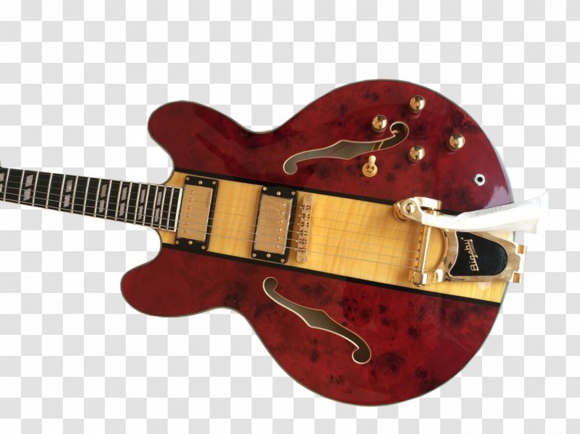 Electric Guitar Acoustic Gibson Les Paul Fender Telecaster - Custom Shop Transparent PNG