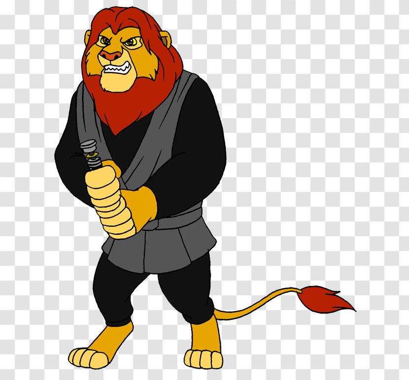 Luke Skywalker Simba Darth Maul Cartoon Clip Art - Deviantart Transparent PNG