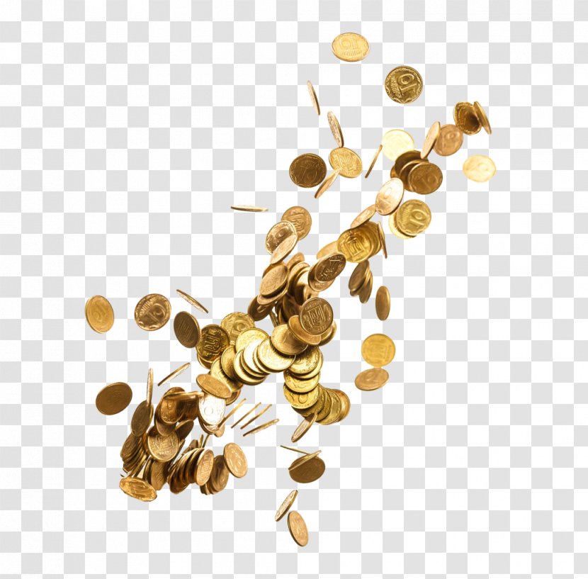 Gold Coin - Numismatics - Coins Drift Floating Material Transparent PNG