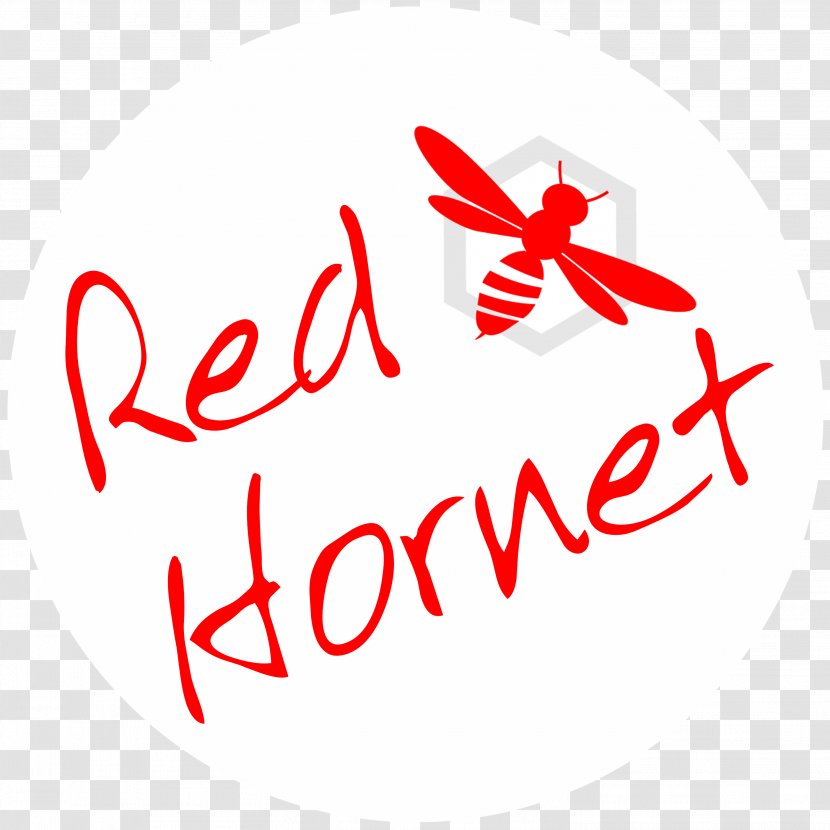 Clip Art Line Brand Point Angle - Area - Red Hornet Transparent PNG