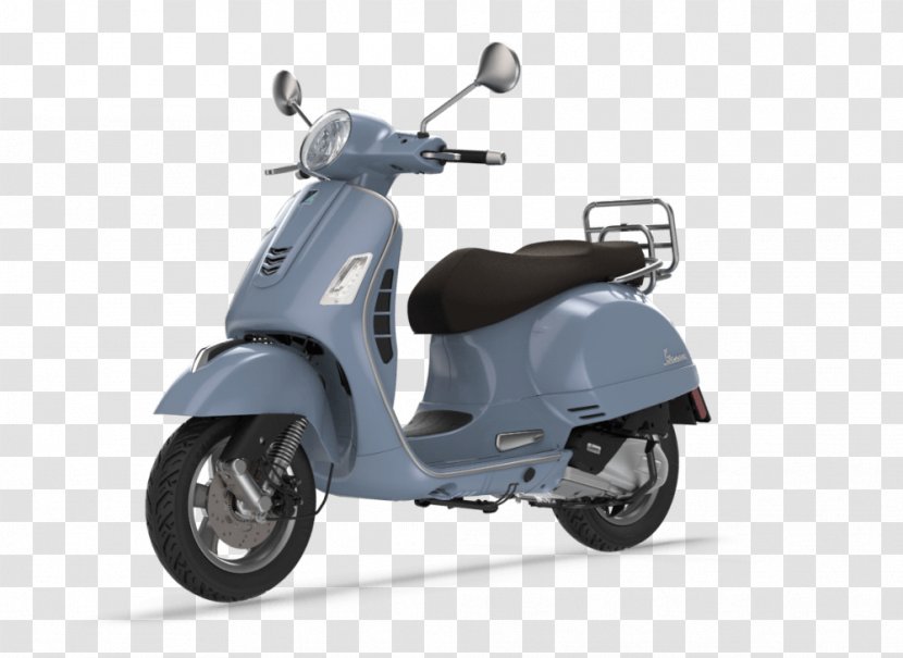 Piaggio Vespa GTS 300 Super Scooter Car - Motorcycle Accessories Transparent PNG