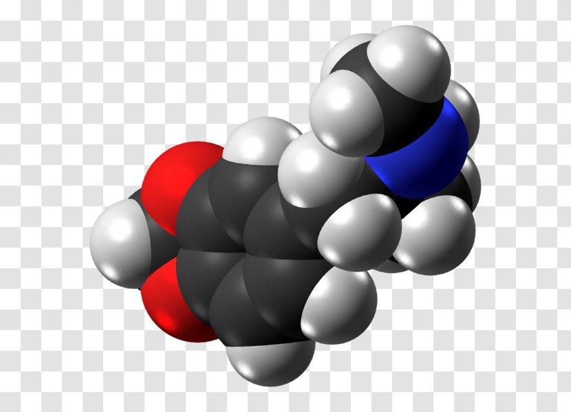 MDMA Space-filling Model Methylenedioxy Sphere Molecule - Mdma - Fruit Transparent PNG