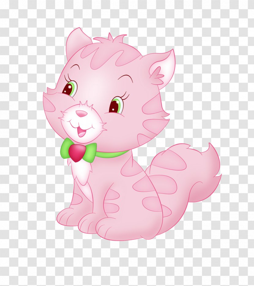 Strawberry Shortcake Cat - Fictional Character Transparent PNG