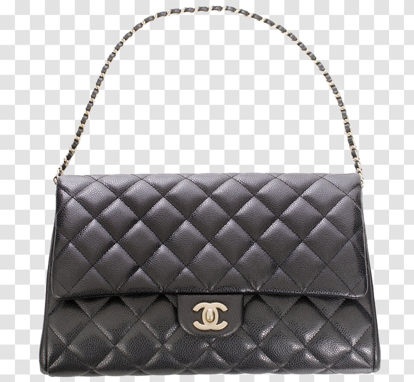 Handbag Chanel Caviar Clutch - Strap Transparent PNG