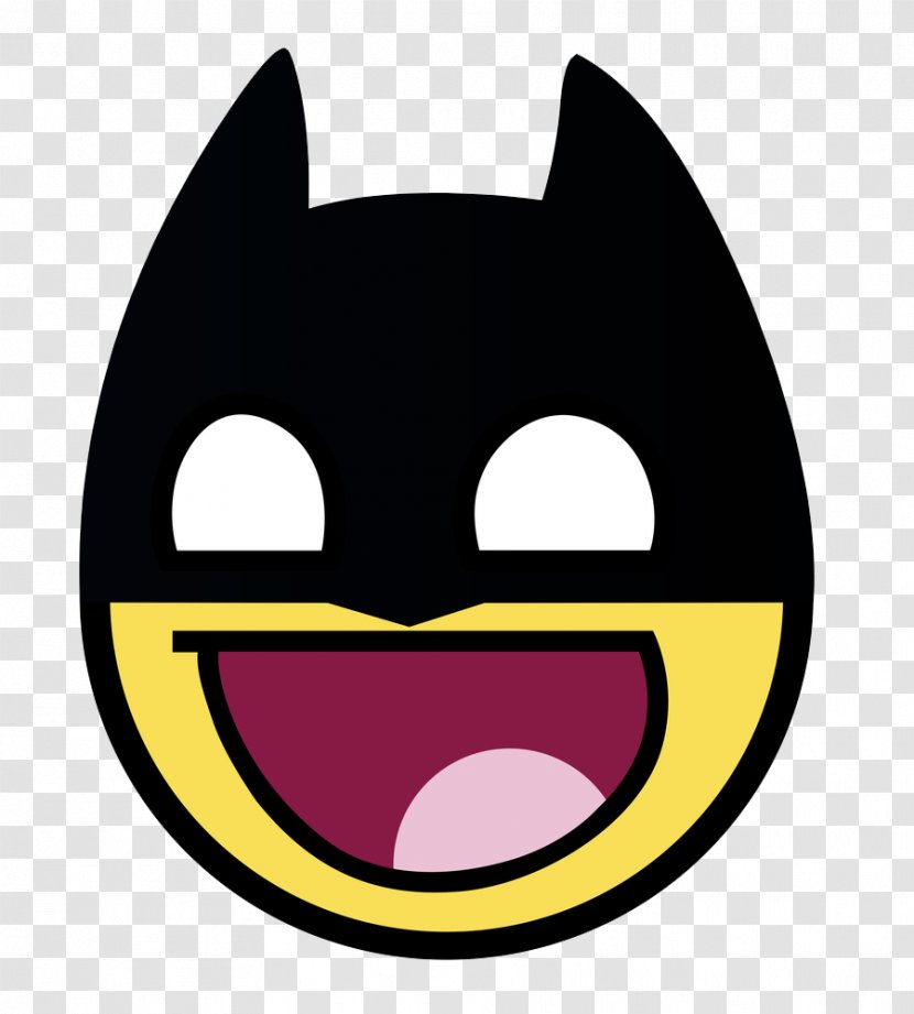 Batman Smiley T-shirt Emoticon Clip Art - Teepublic - Awesome Transparent PNG