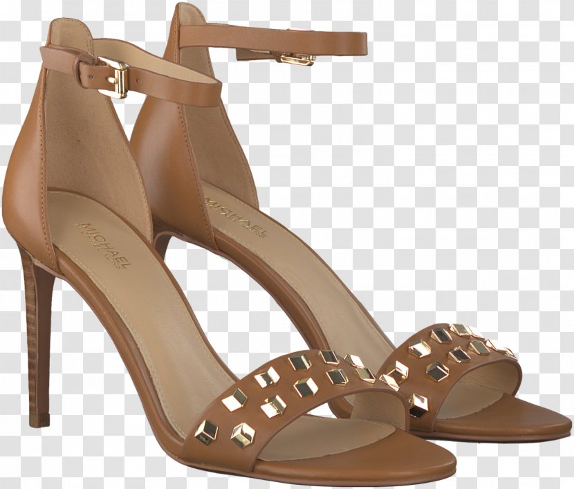 Sandal High-heeled Shoe Footwear Absatz - Cognac Transparent PNG