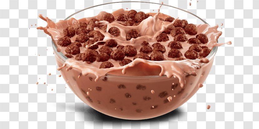 Sundae Cocoa Krispies Breakfast Cereal Chocolate Ice Cream Milk Transparent PNG
