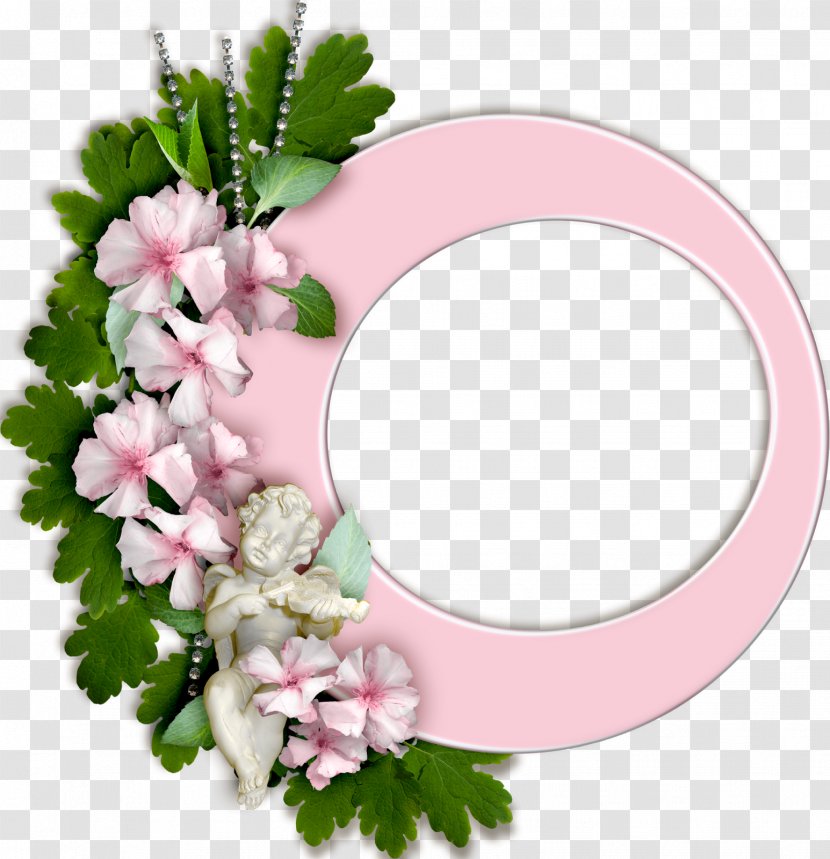 Samehadaku Picture Frames Android - Pink - Flower Round Transparent PNG