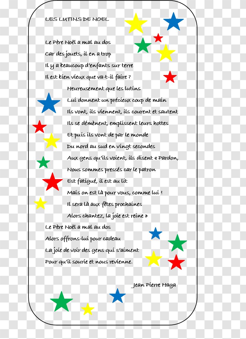 Santa Claus Le Père Noêl Christmas Day Poetry Poema - Area Transparent PNG