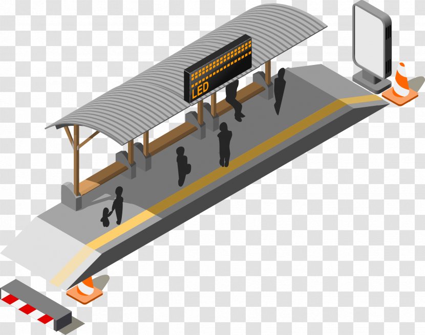 Bus Cartoon Drawing - Vector Material Transportation Schedule Transparent PNG