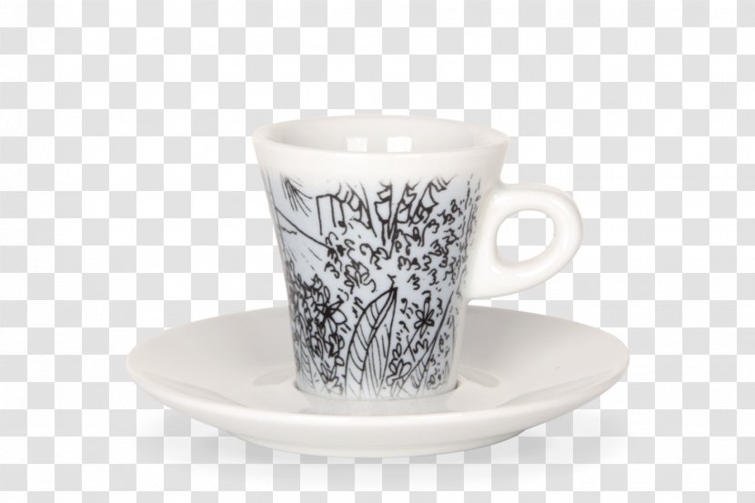 Coffee Cup Espresso Saucer Mug Porcelain - Tableware Transparent PNG