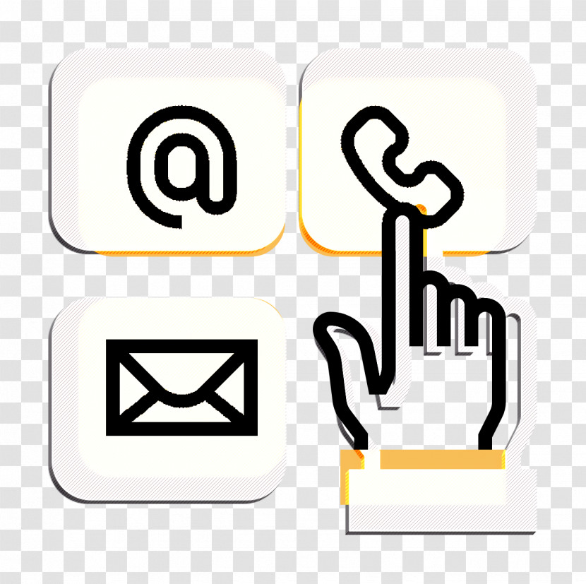 Business Essential Icon Contact Icon Transparent PNG