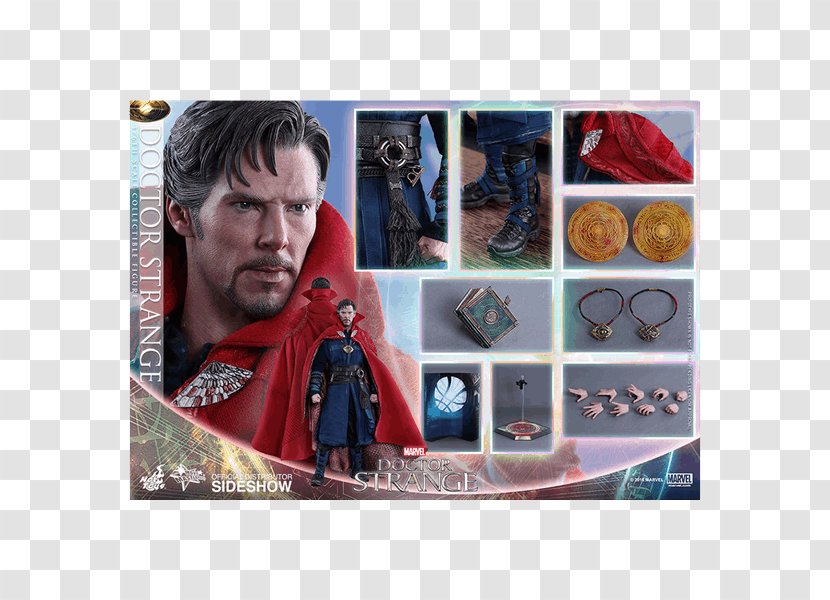 Benedict Cumberbatch Doctor Strange Hot Toys Limited 1:6 Scale Modeling - Cloak Of Levitation - Toy Books Transparent PNG