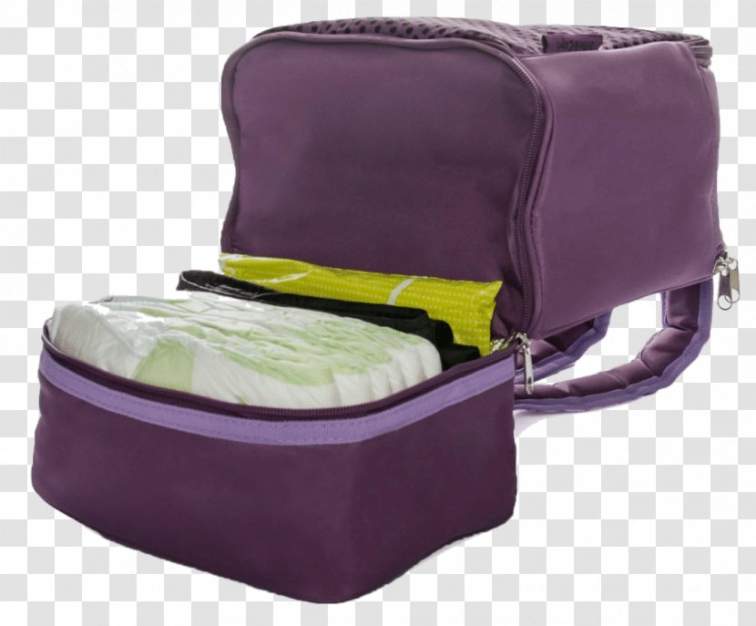 Diaper Bags Backpack Infant - Purple - Bag Transparent PNG