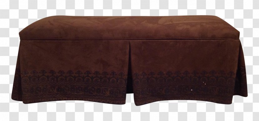Foot Rests Furniture Couch Brown Angle - Ottoman Transparent PNG