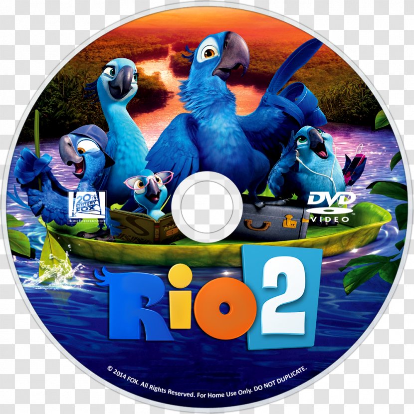 Film Television Rio Animation 4K Resolution - Watercolor - Blue Album Cover Transparent PNG