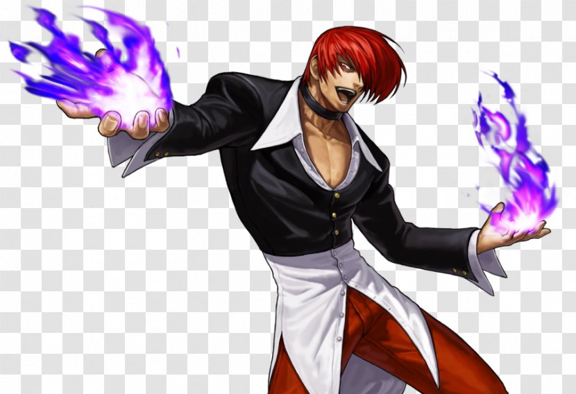 The King Of Fighters XIII Iori Yagami '98 '97 '95 - Heart - Watercolor Transparent PNG
