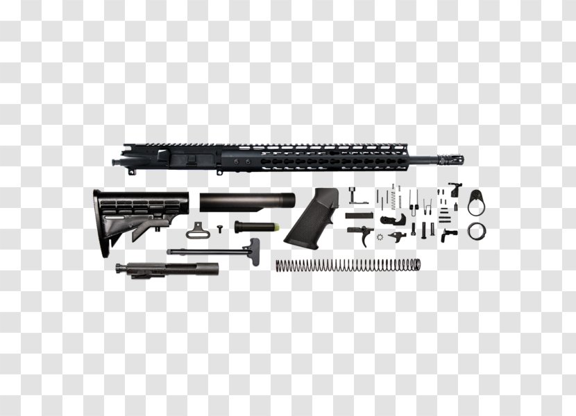 Trigger Gun Barrel Firearm .300 AAC Blackout Bolt - Watercolor - The Upper Arm Transparent PNG