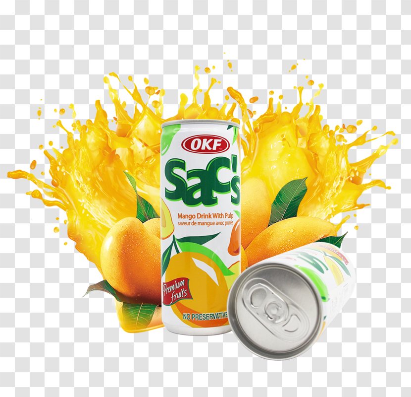 Juice Mango - Coreldraw - Juice, Splash Transparent PNG
