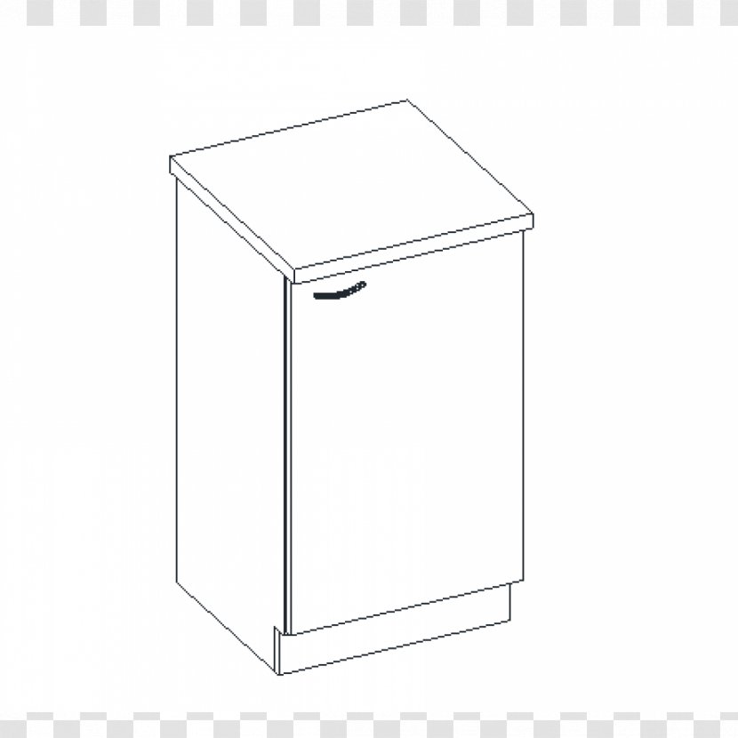 Drawer File Cabinets Line Angle - Table Transparent PNG