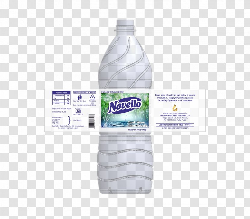 Water Bottles Mineral Label Bottled Transparent PNG