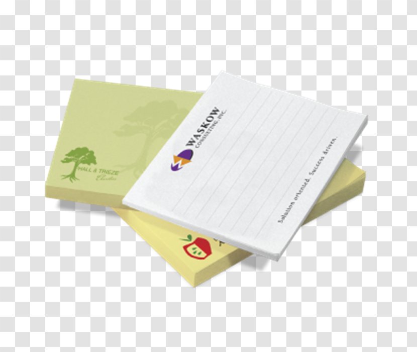 Post-it Note Paper Color Printing - Material - Multi Usable Colorful Brochure Transparent PNG