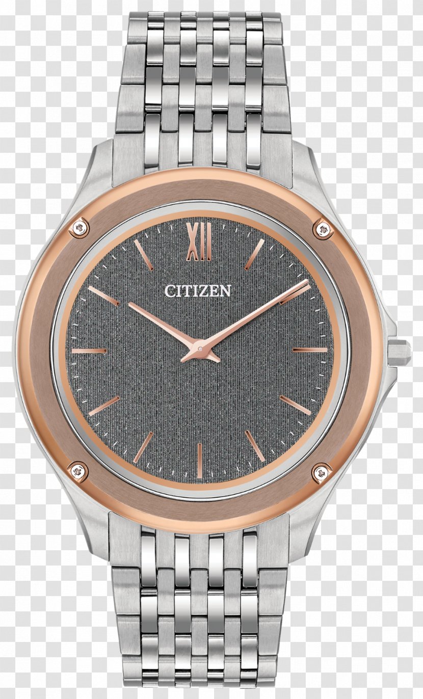 Solar-powered Watch Eco-Drive Citizen Holdings Clock - Metal Transparent PNG