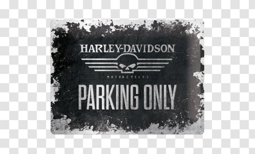 Harley-Davidson Panhead Engine Motorcycle Metal Tin - Parking Transparent PNG