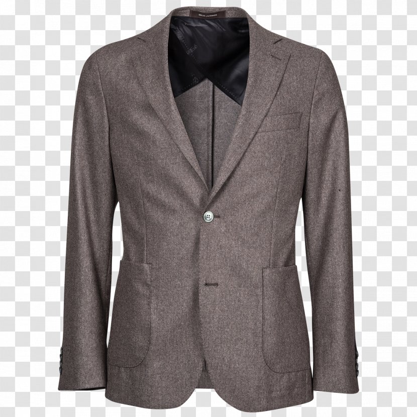 Blazer Button Sleeve Grey Sport Coat - Formal Wear Transparent PNG