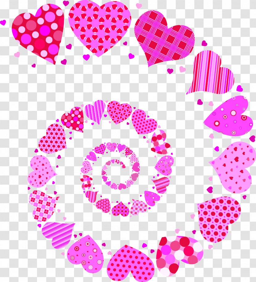 Spiral Of Love - Polka Dot - Flower Transparent PNG