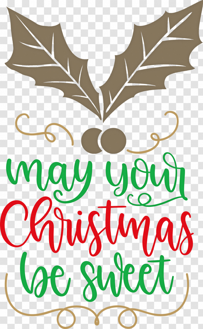 May Your Christmas Be Sweet Christmas Wishes Transparent PNG