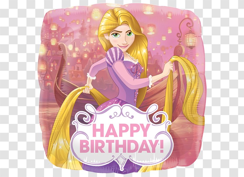 Rapunzel Cinderella Birthday Party Belle - Heart Transparent PNG