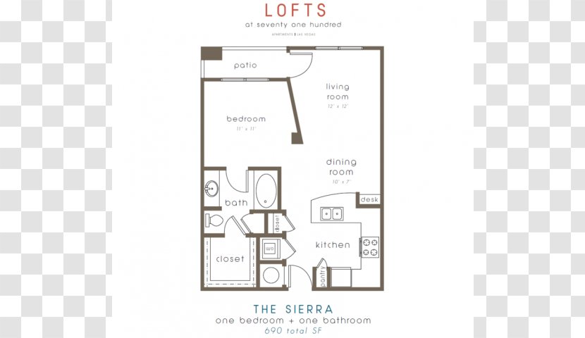 Lofts At 7100 Apartment Renting For Rent Media Solutions - Home Transparent PNG