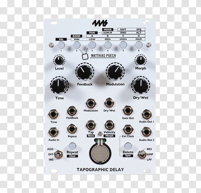 Eurorack Modular Synthesizer Sound Synthesizers Delay - Loop - Engineering Noise Control Fifth Edition Transparent PNG
