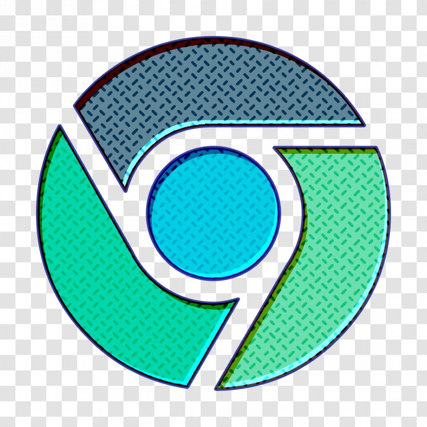Browser Icon Chrome - Logo - Electric Blue Emblem Transparent PNG