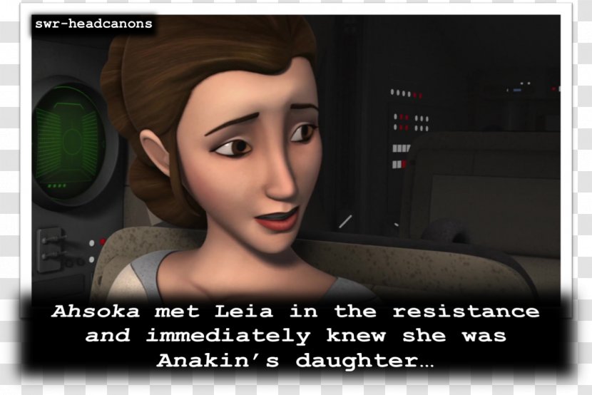 Carrie Fisher Leia Organa Star Wars Anakin Skywalker Ahsoka Tano - Heart Transparent PNG