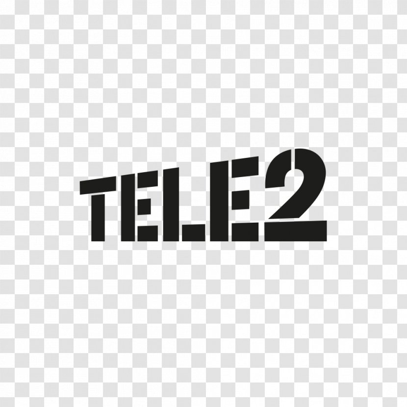 Product Design Brand Logo Tele2 - Black And White - Tele5 Transparent PNG