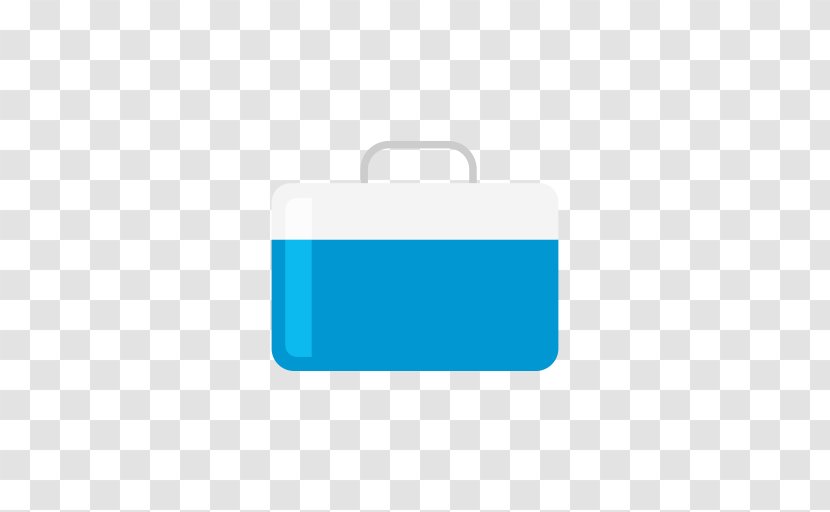 Facebook Suitcase - Electric Blue Transparent PNG