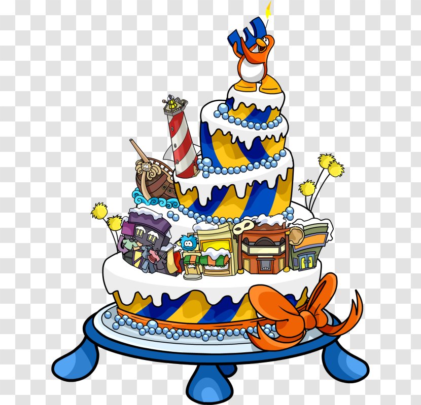 Club Penguin Island Party Birthday Transparent PNG