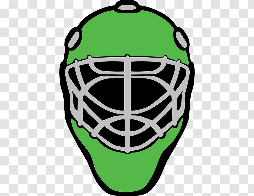 Goaltender Mask Hockey Helmets Clip Art - Ice Equipment - Baseball Helmet Transparent PNG