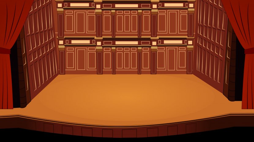 Stage Orchestra Pit Theatre Theater - Silhouette - Heart Transparent PNG